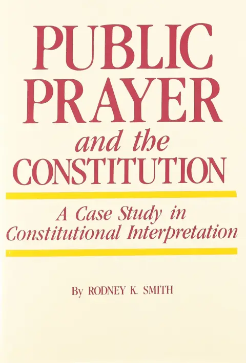 Cover of Public Prayer and the Constitution