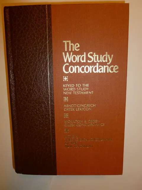 Cover of The Word Study Concordance