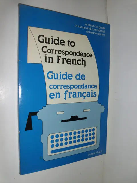 Cover of Guide to Correspondence in French