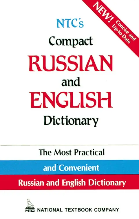 Cover of NTC's Compact Russian and English Dictionary