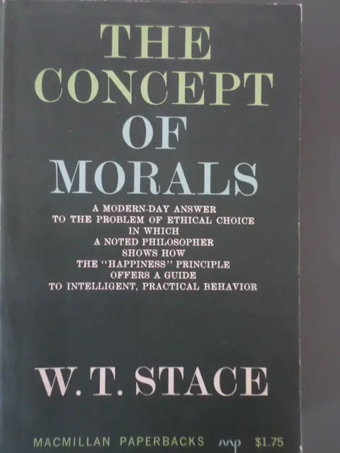 Cover of Concept of Morals