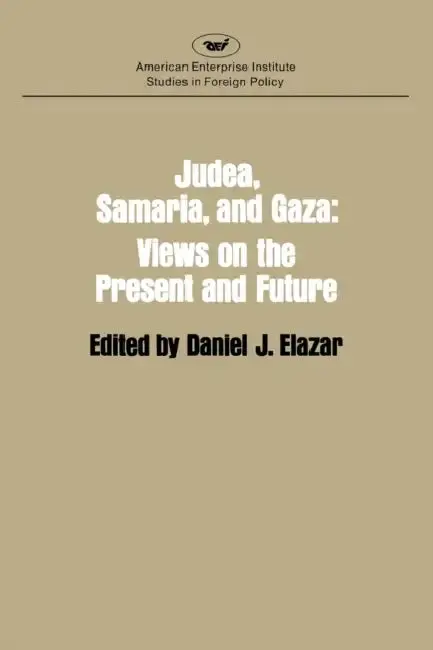Cover of Judaea, Samaria and Gaza