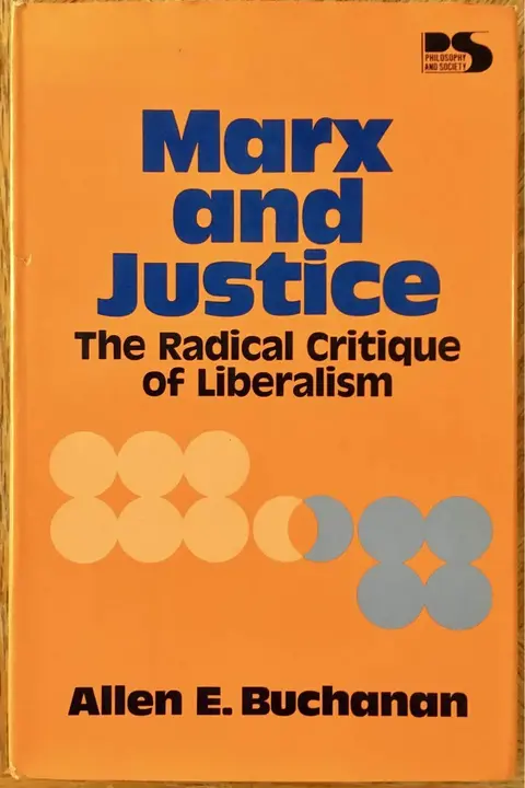 Cover of Marx and Justice