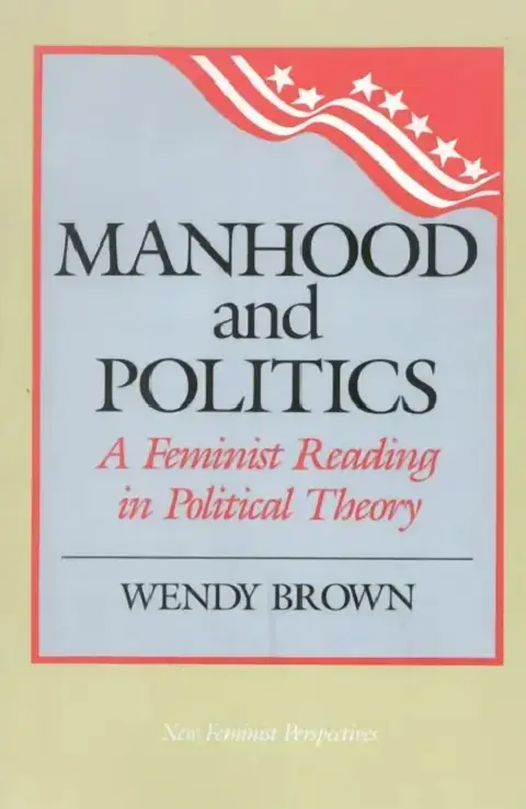Cover of Manhood and Politics