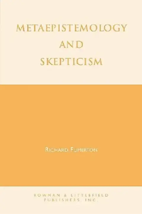 Cover of Metaepistemology and Skepticism