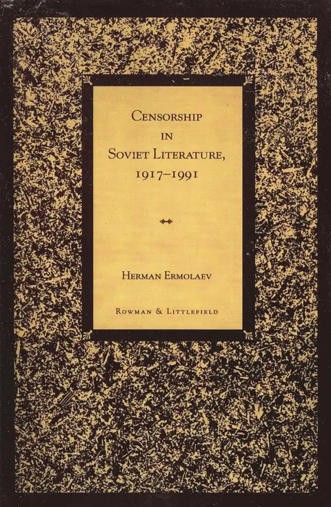 Cover of Censorship in Soviet Literature