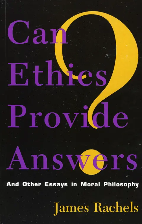 Cover of Can Ethics Provide Answers?