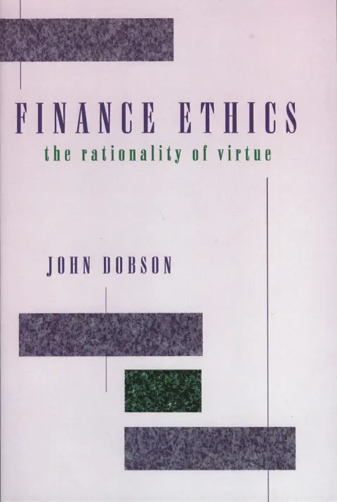 Cover of Finance Ethics