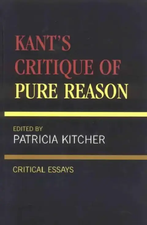 Cover of Kant's Critique of Pure Reason