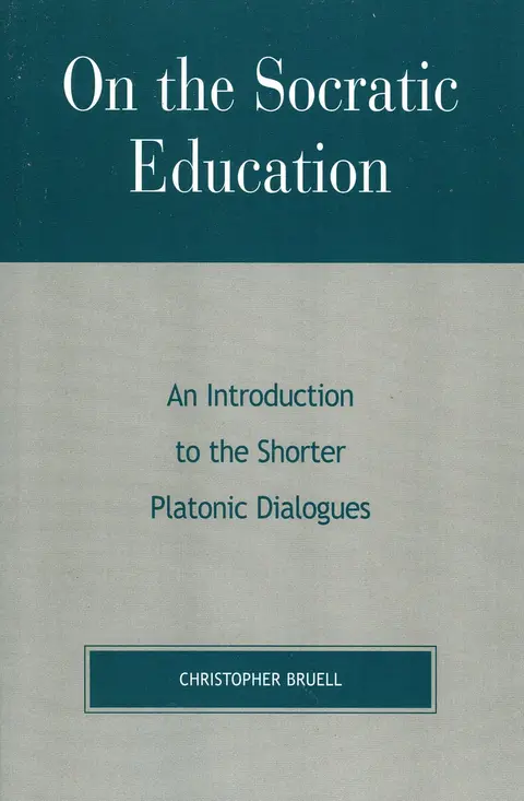 Cover of On the Socratic Education