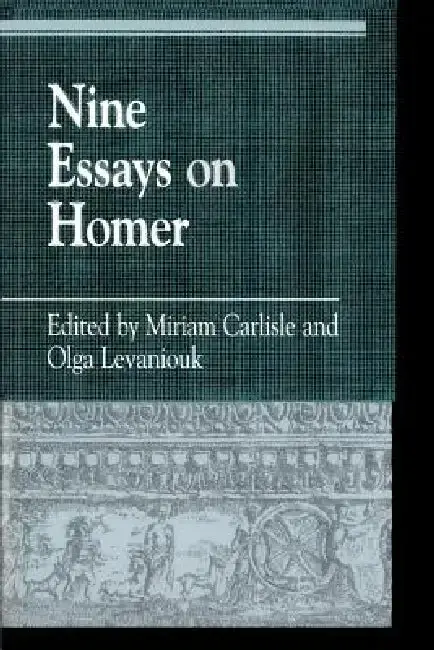Cover of Nine Essays on Homer