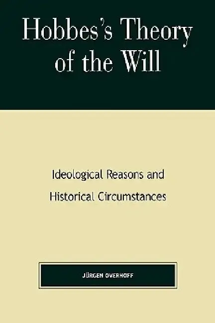 Cover of Hobbes's Theory of Will