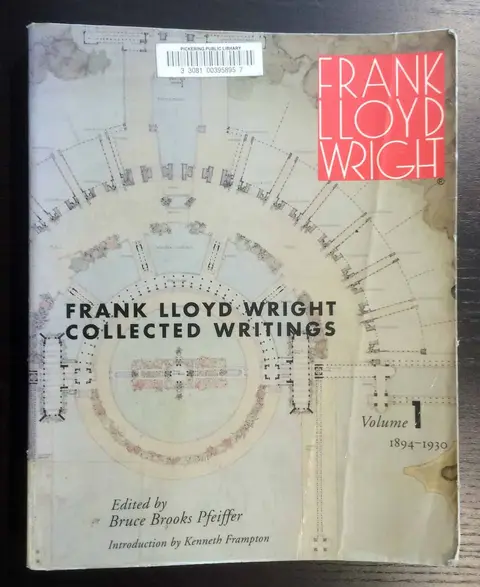Cover of Coll Writings V 1FL Wright