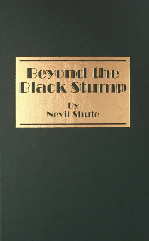 Cover of Beyond the Black Stump