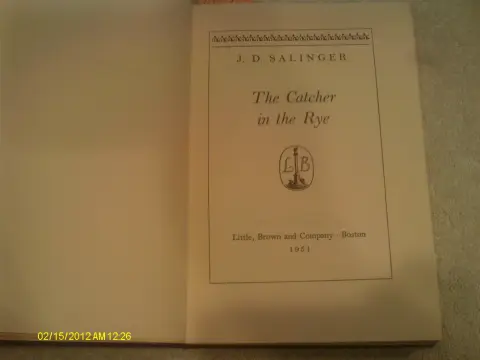 Cover of The Catcher in the Rye