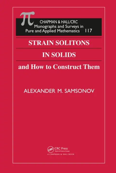 Cover of Strain Solitions in Solids and How to Construct Them