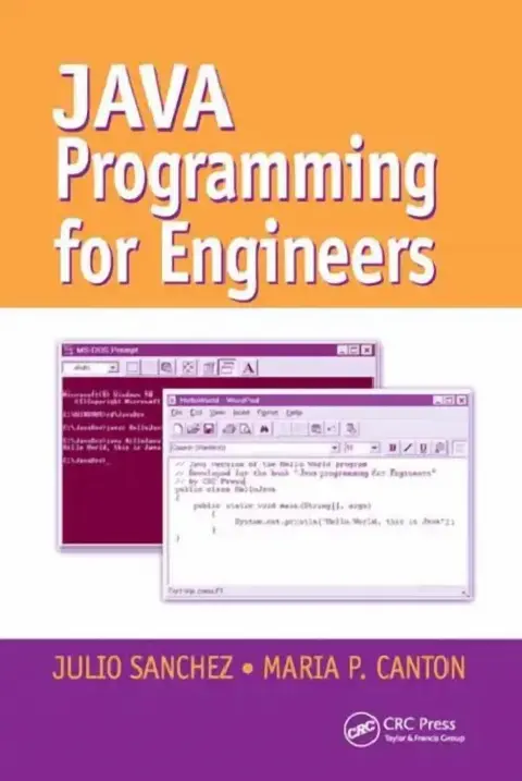 Cover of Java Programming for Engineers