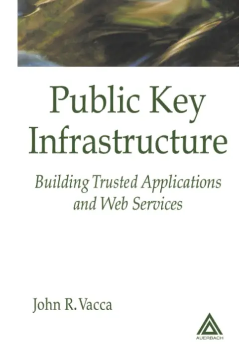 Cover of Public Key Infrastructure
