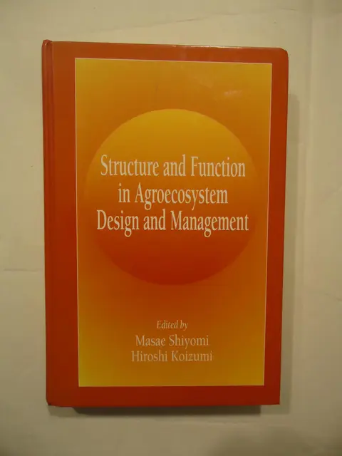 Cover of Structure and Function in Agroecosystem Design and Management