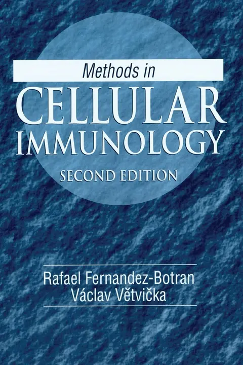 Cover of Methods in Cellular Immunology