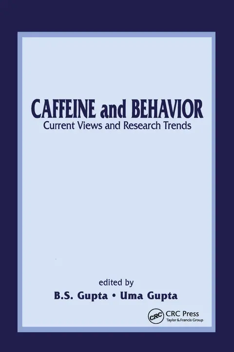 Cover of Caffeine and Behavior