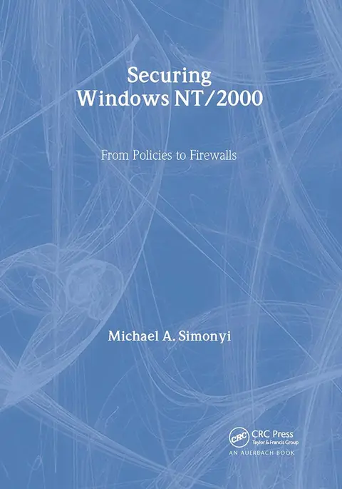 Cover of Securing Windows Nt/2000