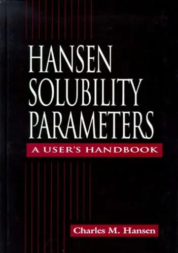 Cover of Hansen Solubility Parameters