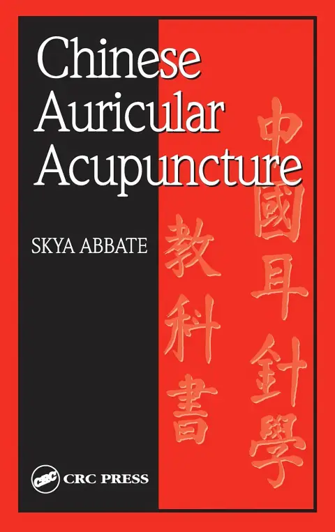 Cover of Chinese Auricular Acupuncture