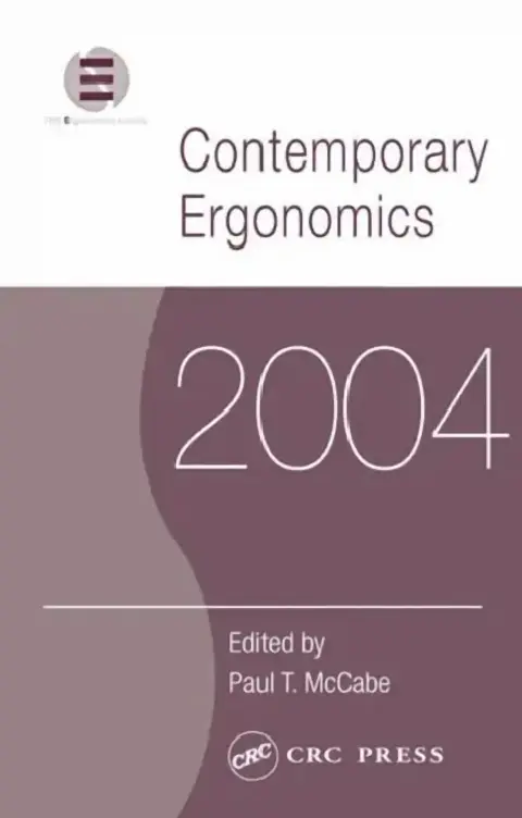 Cover of Contemporary Ergonomics 2004
