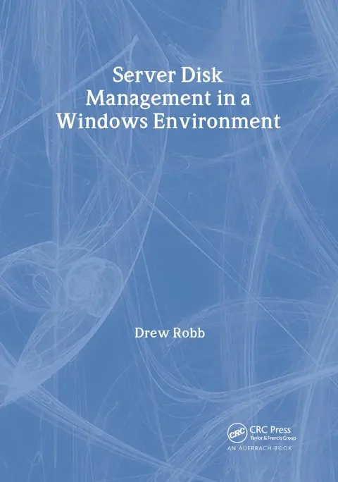 Cover of Server Disk Management in a Windows Environment