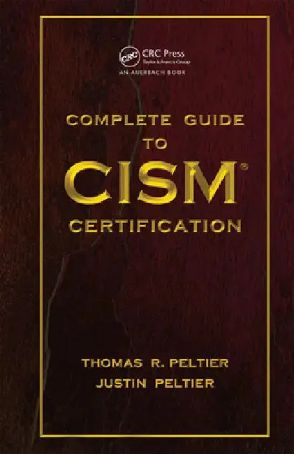 Cover of Complete Guide to CISM Certification