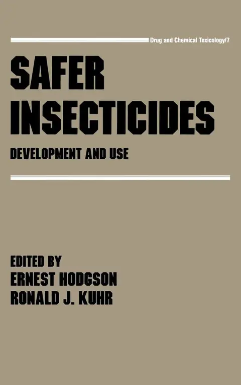 Cover of Safer Insecticides