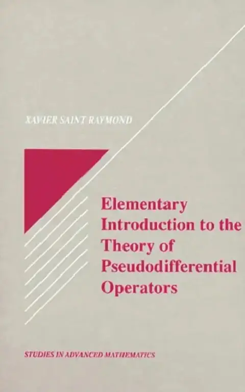 Cover of Elementary Introduction to the Theory of Pseudodifferential Operators