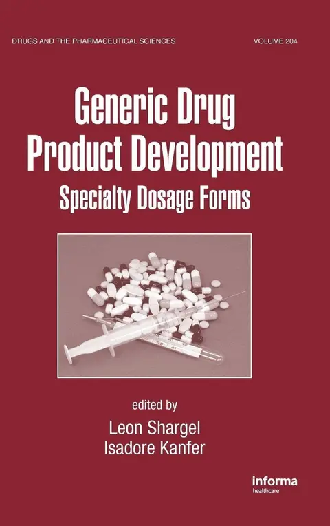 Cover of Generic Drug Product Development
