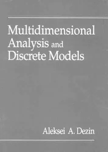 Cover of Multidimensional Analysis and Discrete Models