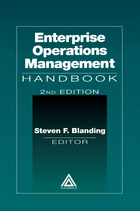 Cover of Enterprise Operations Management Handbook, Second Edition