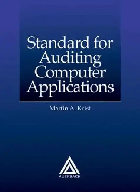 Cover of Standard for Auditing Computer Applications [With 3.5 Diskette]