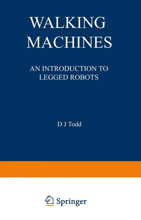Cover of Walking Machines