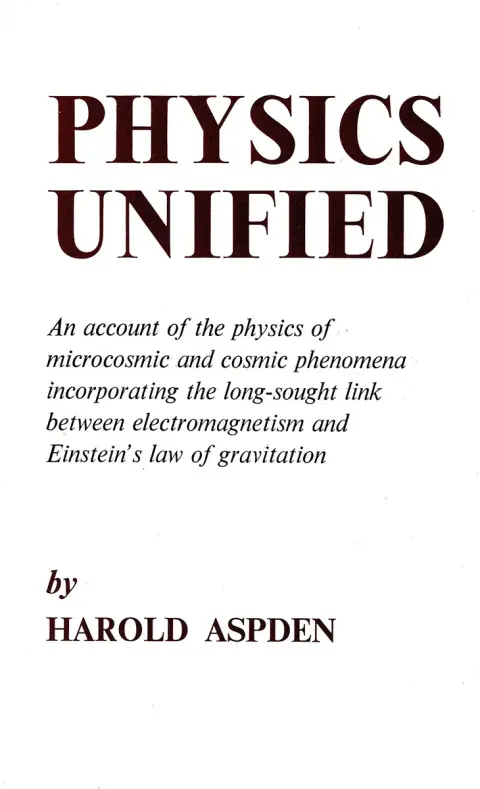 Cover of Physics Unified