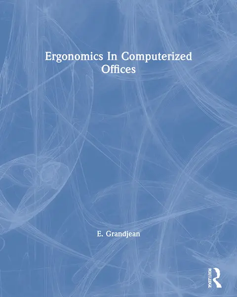 Cover of Ergonomics in Computerized Offices
