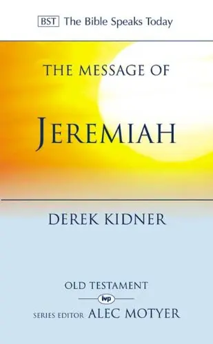 Cover of The Message of Jeremiah