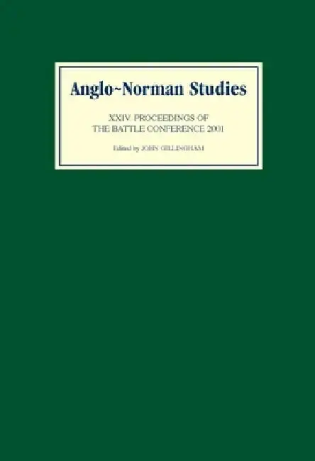 Cover of Anglo-Norman Studies XXIV