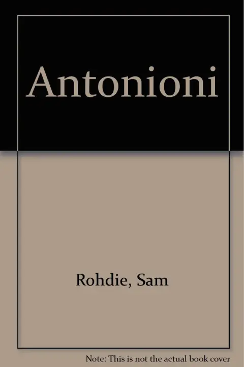 Cover of Antonioni