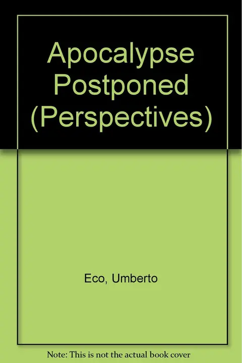 Cover of Apocalypse Postponed