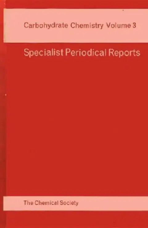 Cover of Carbohydrate Chemistry