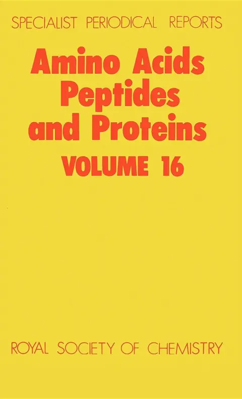 Cover of Amino Acids, Peptides and Proteins