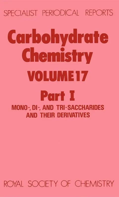 Cover of Carbohydrate Chemistry