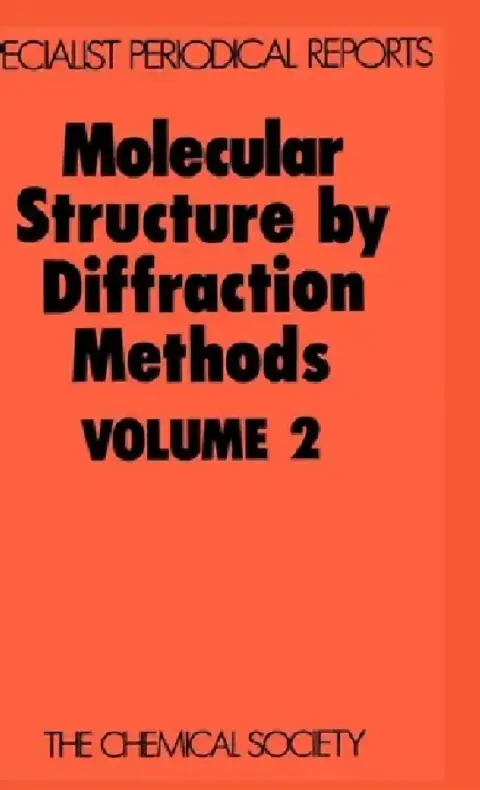 Cover of Molecular Structure by Diffraction Methods