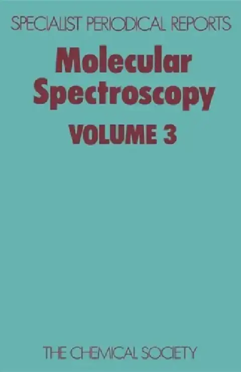 Cover of Molecular Spectroscopy