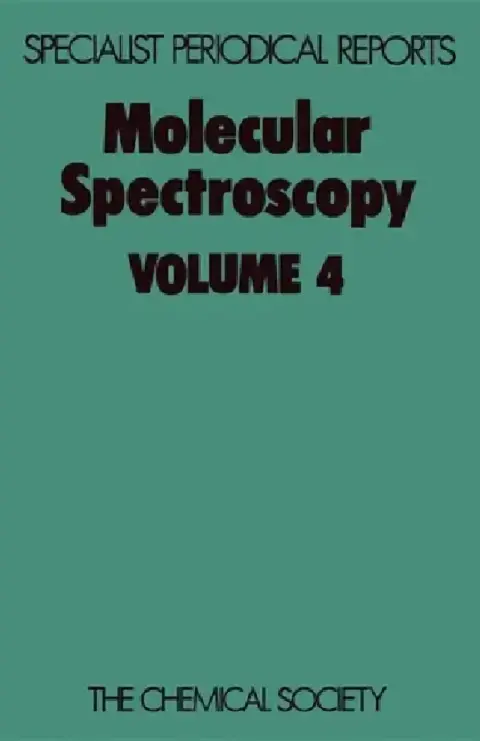 Cover of Molecular Spectroscopy